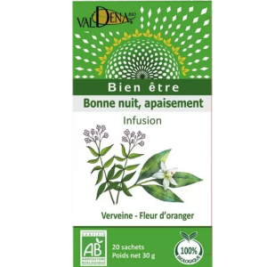 Infusion verveine fleur d'oranger