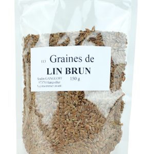 Graines de lin Brun