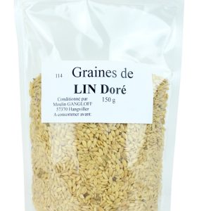 Graines de lin doré