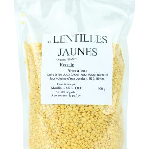 Lentilles jaunes