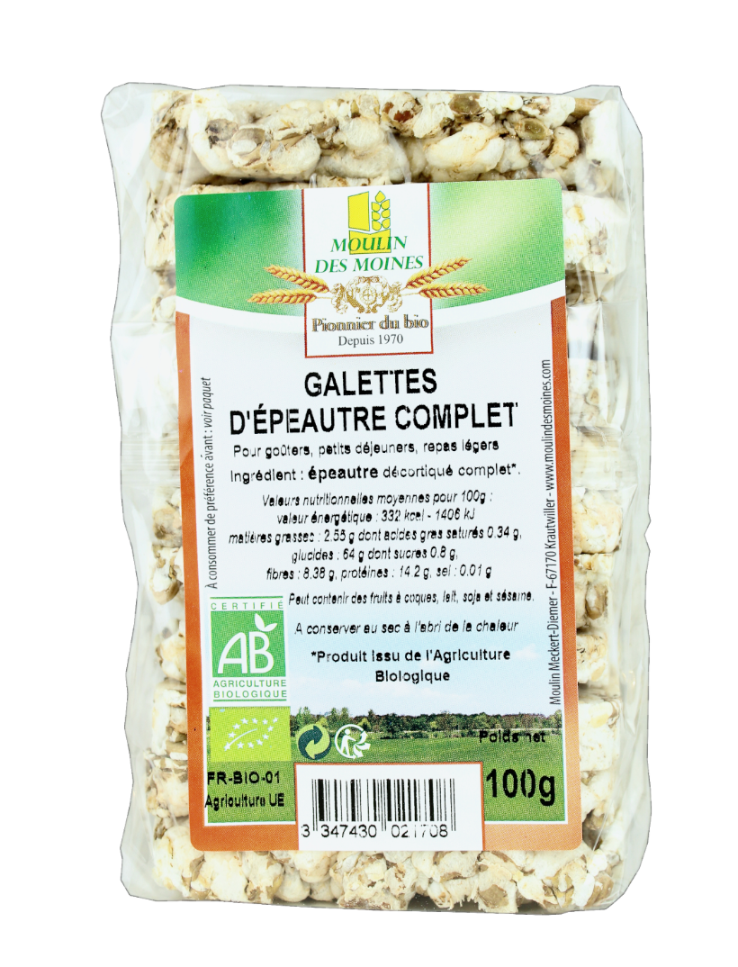 Galettes d'épeautre 1 Galettes d'épeautre