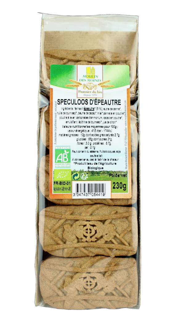 Speculoos d'épeautre 1 Speculoos d'épeautre
