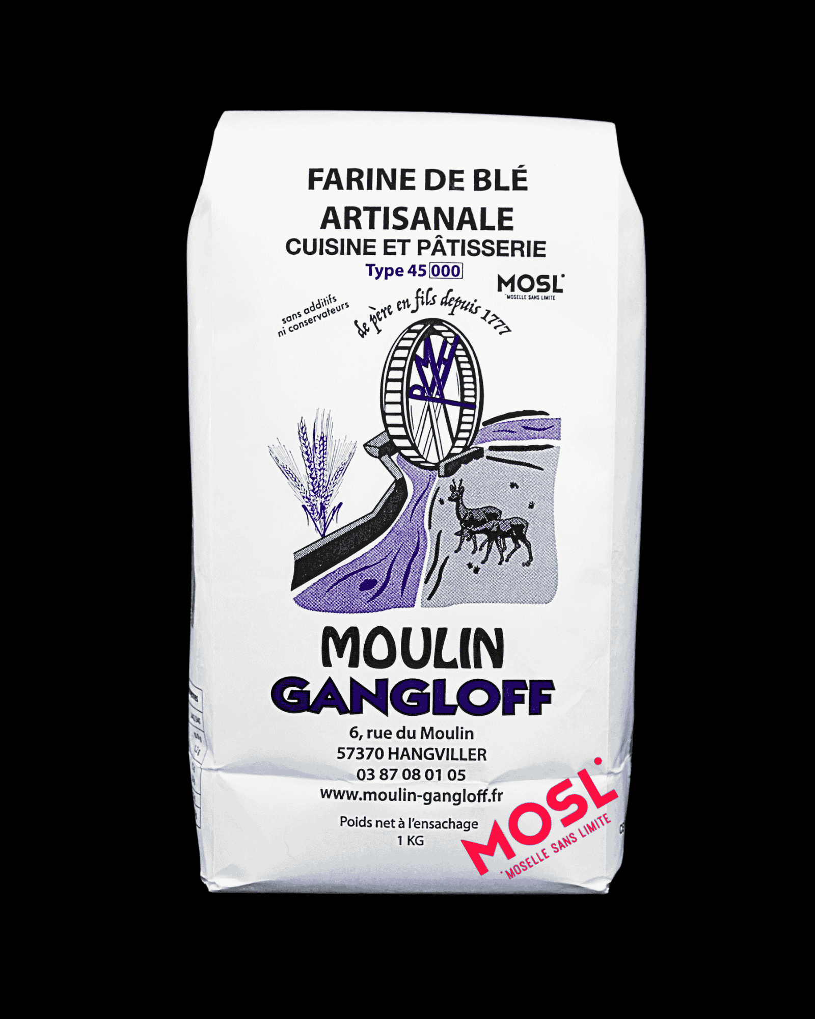 Farine de blé T45 1 Farine de blé T45