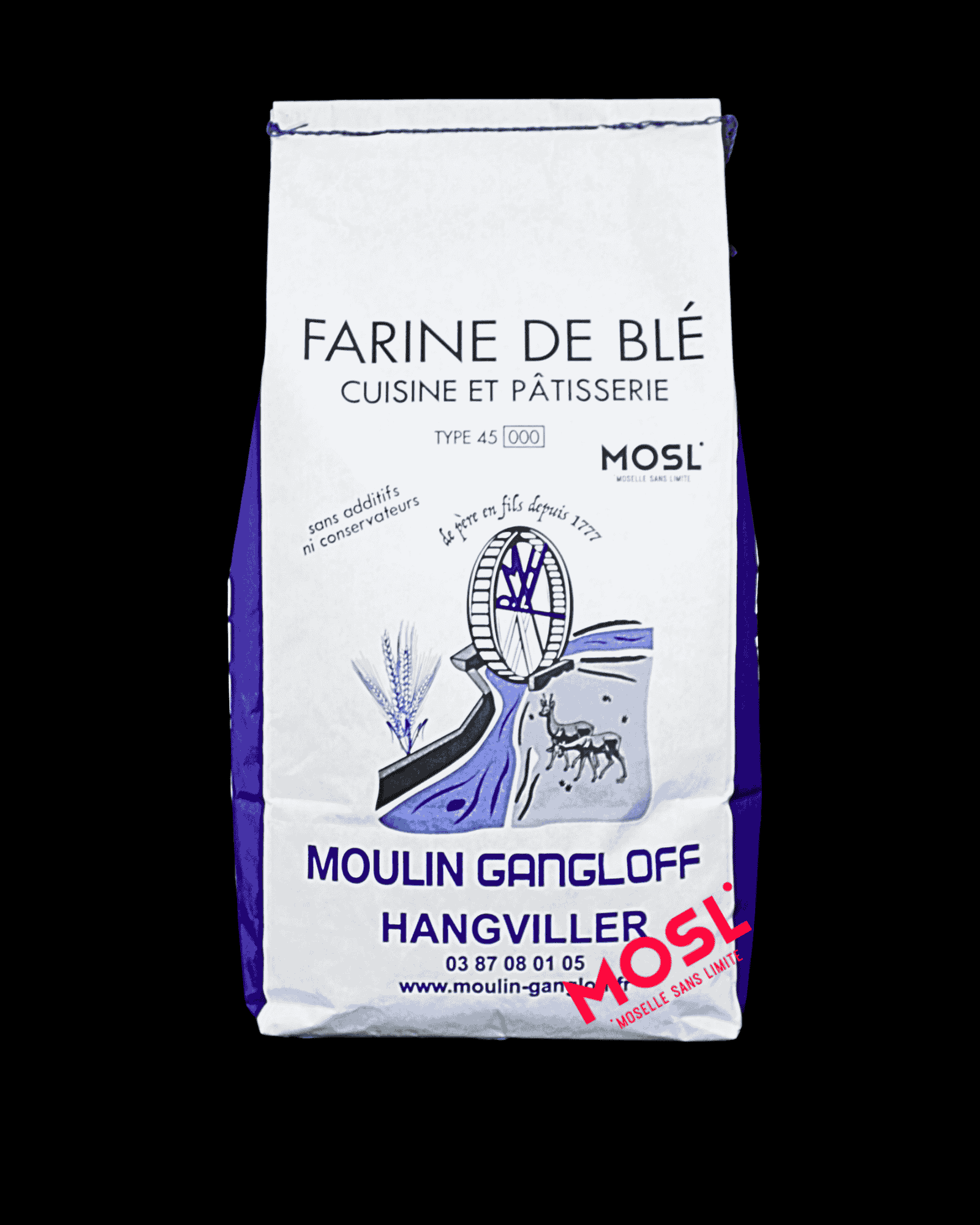 Farine de blé T45 2 Farine de blé T45