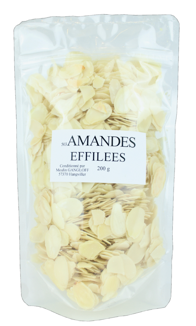 Amandes effilées 1 Amandes effilées