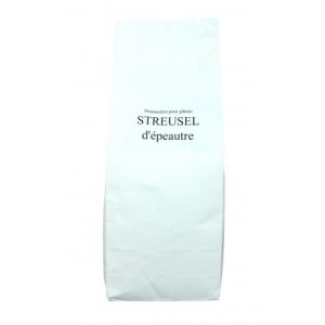 Préparation Streusel d'épeautre