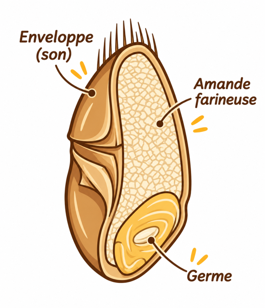 la mouture du blé